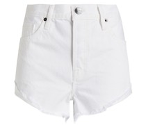 Jeansshorts inDistressed-Optik