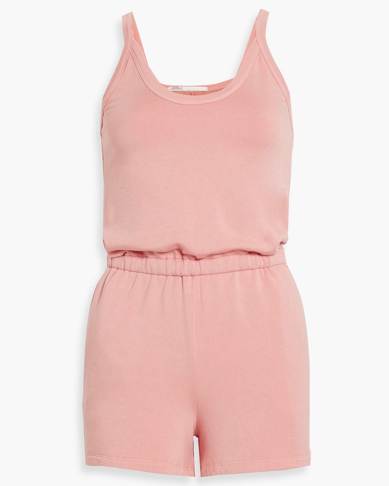 STATESIDE Damen Tiler Peak Playsuit aus Fleece aus einer Stretch-MicroModal®-Baumwollmischung