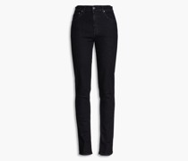 Hoch sitzende Skinny Jeans