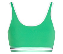 High-Tide gestreifter Sport-BH aus Stretch-Material