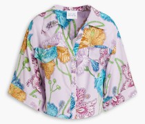 Hemd aus Baumwolle mit Blumenprint
