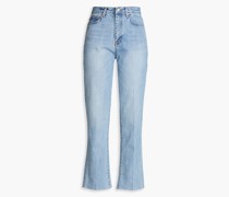 hoch sitzende Karottenjeans