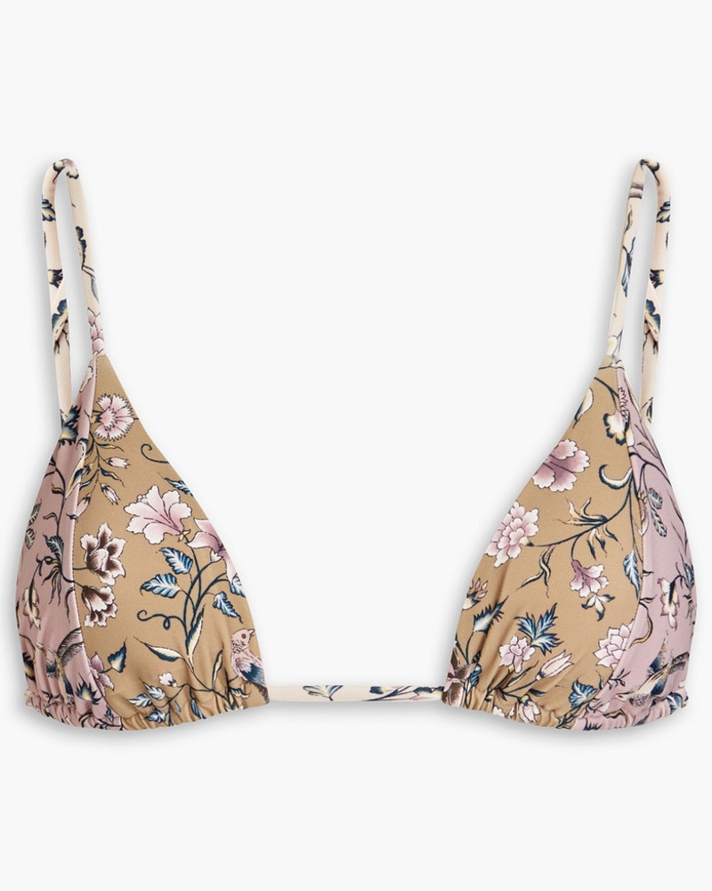 TIGERLILY Damen Livana Tara Triangel-Bikini-Oberteil mit Print