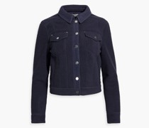 Jean Jacke aus Shearling-Imitat M