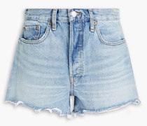 70s Jeansshorts inausgewaschener Optik 24