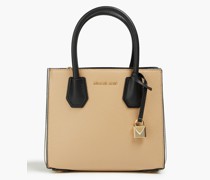 Mercer Tote Bag aus Narbenleder inColour-Block-Optik