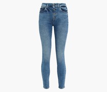 Farrow hoch sitzende Skinny Jeans inausgewaschener Optik 26