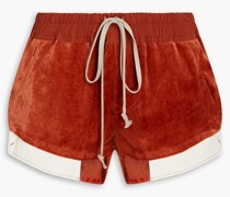 Shorts aus Samt