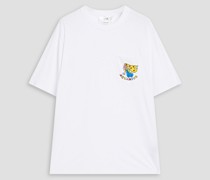 T-Shirt aus Bio-Baumwoll-Jersey mit Print