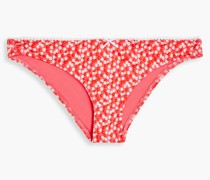 Tief sitzendes Bikini-Höschen mit floralem Print