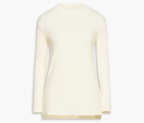 Oberteil aus geripptem Jersey S
