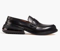 Penny Loafers aus Glanzleder