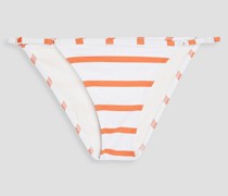 Tief sitzendes Bikini-Höschen mit Streifen