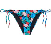 Bella tief itzende Bikini-Höchen mit floralem Print
