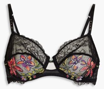 Fleurs De Nuit Push-up aus schnurgebundener Spitze mit Bügel