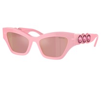 Sonnenbrille, Cateye-Form, Rosa