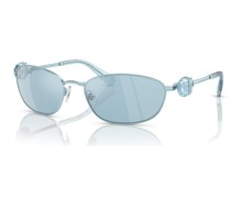Sonnenbrille, Ovale Form, SK7010, Blau