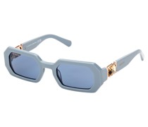 Sonnenbrille, Achteckform, SK0349 84V, Blau