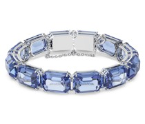 Millenia Armband, Oktagon-Schliff, Blau, Rhodiniert