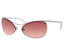 Sonnenbrille, Ovale Form, SK7018, Rosa