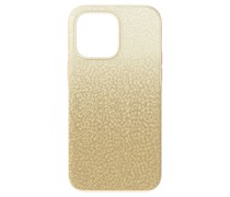 High Smartphone Schutzhülle, Farbverlauf, iPhone® 14 Pro Max, Goldfarben