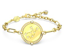 Zodiac Armband, Jungfrau, Goldfarben, Goldlegierungsschicht