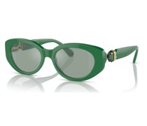 Sonnenbrille, Cat-eye-Form, SK6002, Grün
