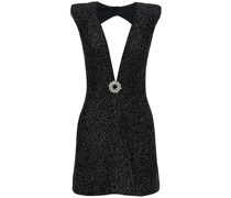MINIKLEID AUS SAMT UND STRASSSTEINEN