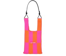 Kleine Tasche mit Lederriemen 'Ichimatsu Market“