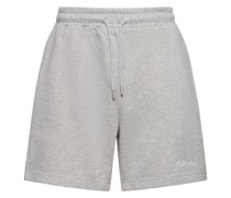 Baumwollshorts mit Logo