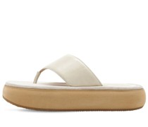 40 mm hohe Flip-Flops aus Leder „Boat FF“