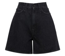 Hoch geschnittene Shorts aus Baumwolldenim „Aisha“