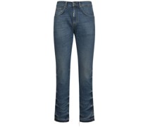 DENIMJEANS MIT GERADEM BEIN