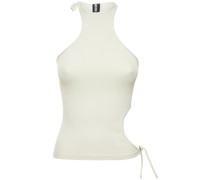 TANKTOP AUS GERIPPTEM STRETCH-JERSEY
