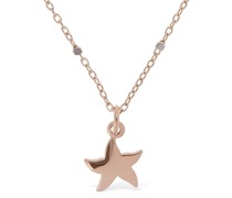 KURZE 9KT GOLD-HALSKETTE „MINI STELLINA“