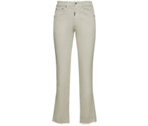 DENIMJEANS MIT GERADEM BEIN
