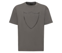T-Shirt aus Baumwolljersey mit Logodruck
