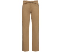 GERADE HOSE AUS BAUMWOLLE „NICOLE“