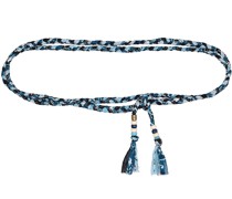 Baumwollgürtel mit Kunstperlen „The long Bandana“