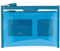 TPU- und Lederclutch „Safe Deposit“