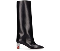 60mm hohe Stiefel aus Leder „Febo“