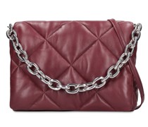 Schultertasche aus gestepptem Leder „Brynnie“