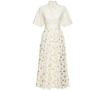 MIDIKLEID AUS BAUMWOLLPOPELINE MIT DRUCK „VENANZA“