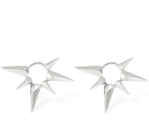 Thorn hoop earrings