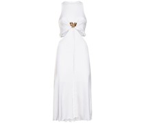 Midikleid aus gerafftem Jersey „Laela“