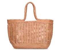 TOTE AUS LEDER „WINDOW BASKET“