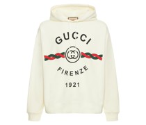 Hoodie aus Baumwolle „Gucci Firenze 1921“