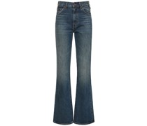 HOCHTAILLIERTE BAUMWOLLJEANS „JOAN“