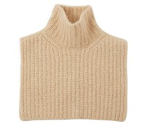 Strickschal aus Kaschmir mit Rollkragen