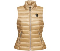 DAUNENWESTE AUS SATIN „KARLY“
